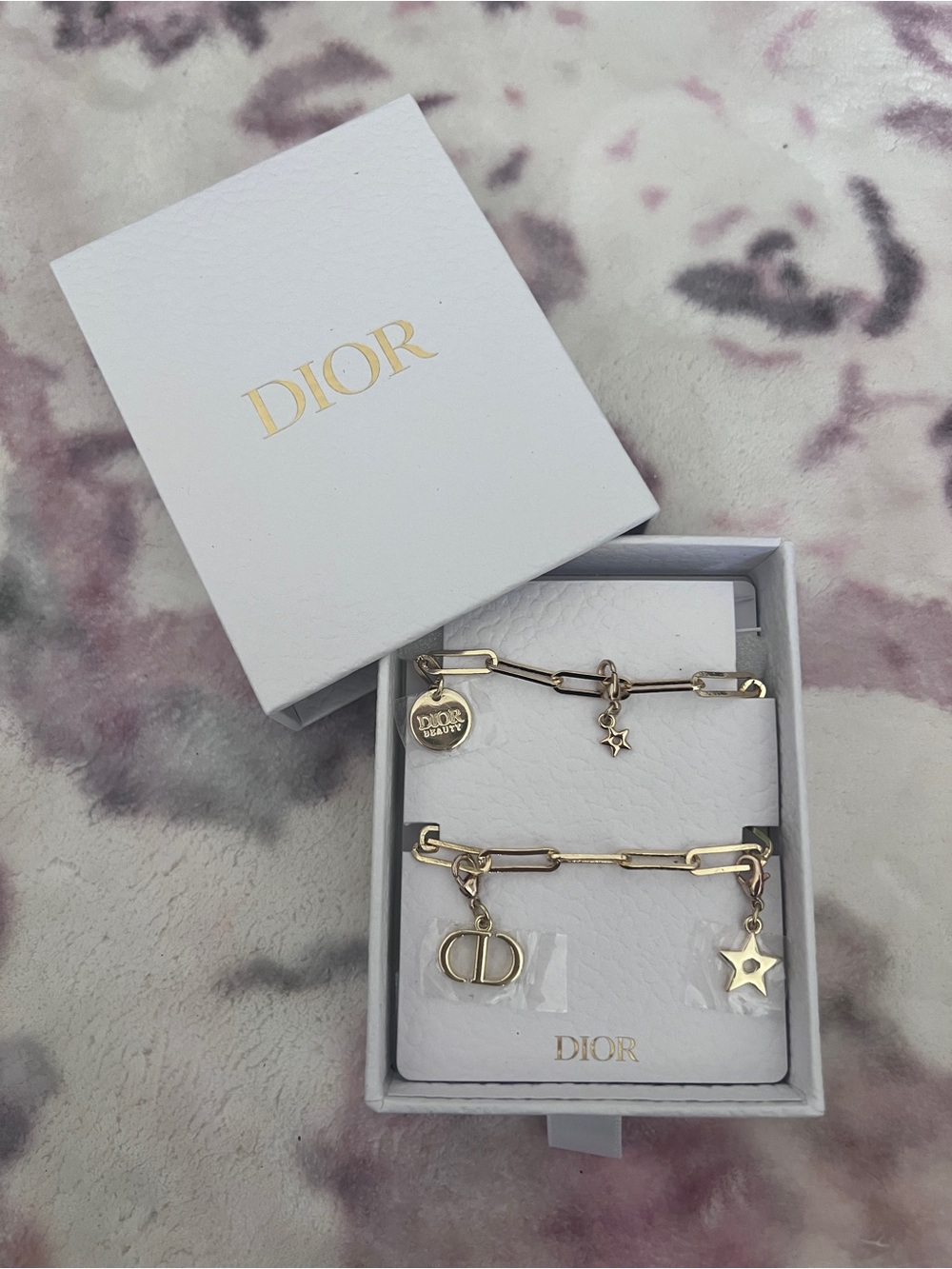 BRAND NEW DIOR Gold Charm